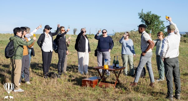 Serengeti Hot Air Balloon Cheers 1