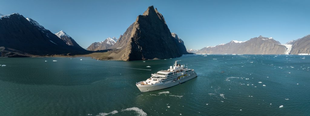 Silversea Silver Endeavour In Uummannaq Fjord Greenland Assest Image