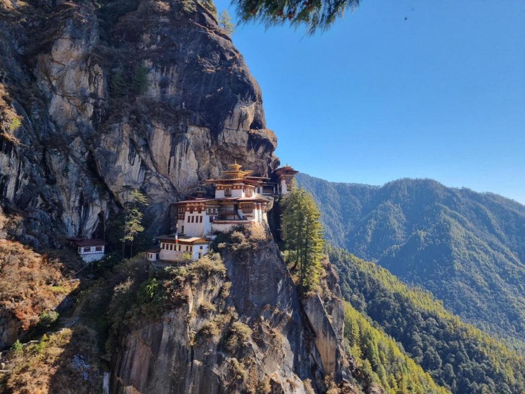 Tigers Nest From Afar