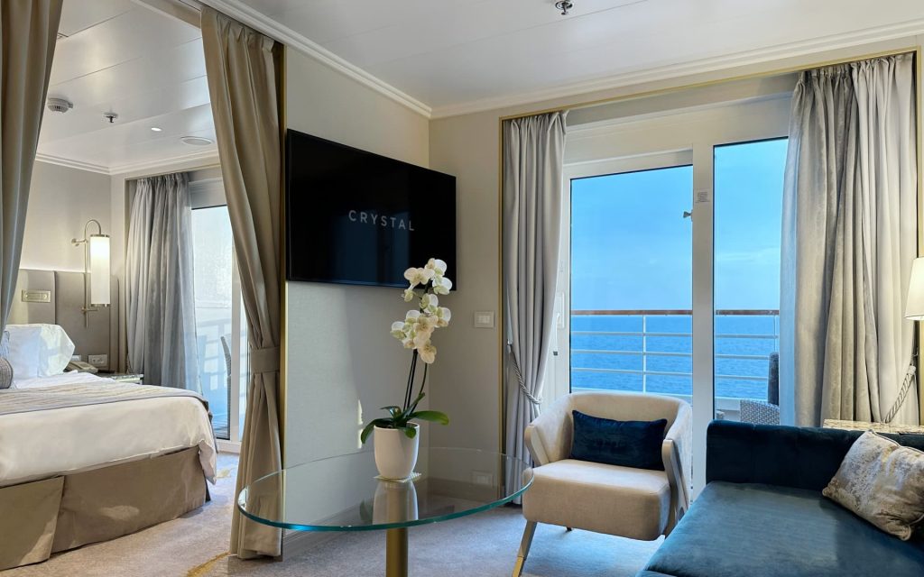 Crystal cruises sapphire suite 1