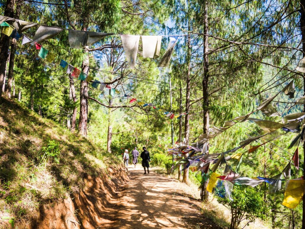 Peirce and Lesley Bhutan