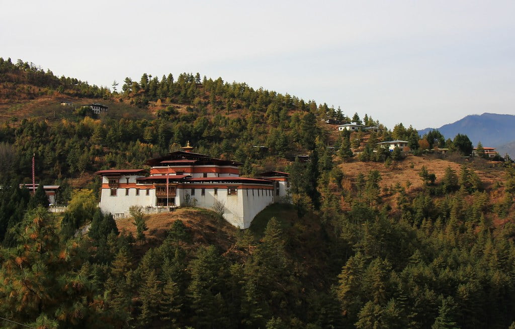 Peirce and Lesley Bhutan
