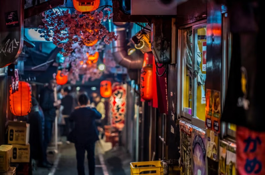 Tokyo at night