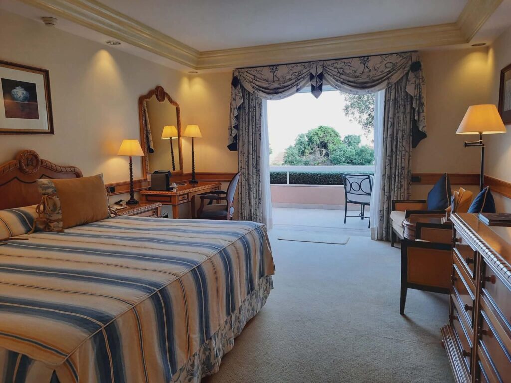 River view room, Olissippo Lapa Palace, Lisbon